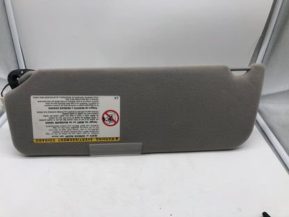 2005-2010 Toyota Sienna Passenger Sun Visor Gray Illuminated OEM A01B46003