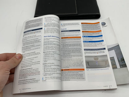 2019 Volkswagen Tiguan Tigan Allspace Owners Manual Set with Case OEM B01B04049