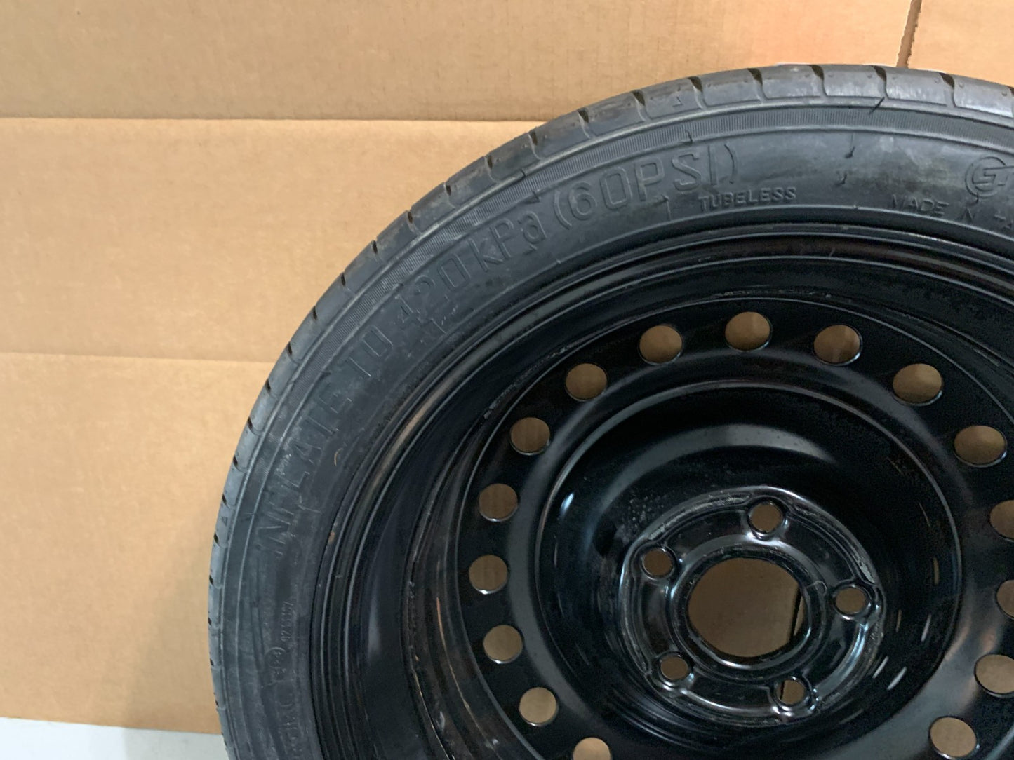 2013-2016 Chevrolet Malibu 17" Spare Tire with Jack Kit Donut T125/70R17 OEM