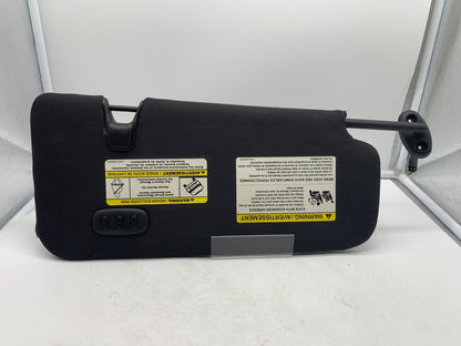 2010-2012 Mercury Mariner Driver Sun Visor Black Illuminated OEM A03B12006