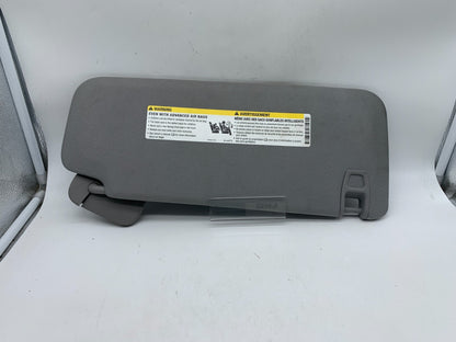 2015-2020 Chevrolet Avalanche 1500 Driver Sun Visor Gray Illuminated D03B67009