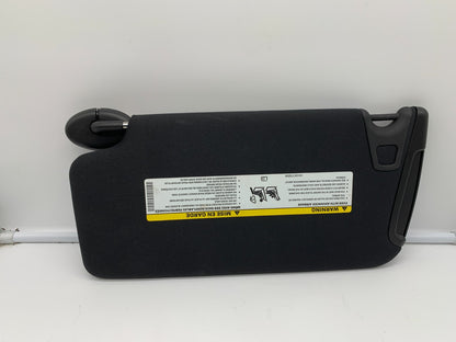 2015-2023 Dodge Charger Passenger Sun Visor Black Illuminated OEM A01B33004