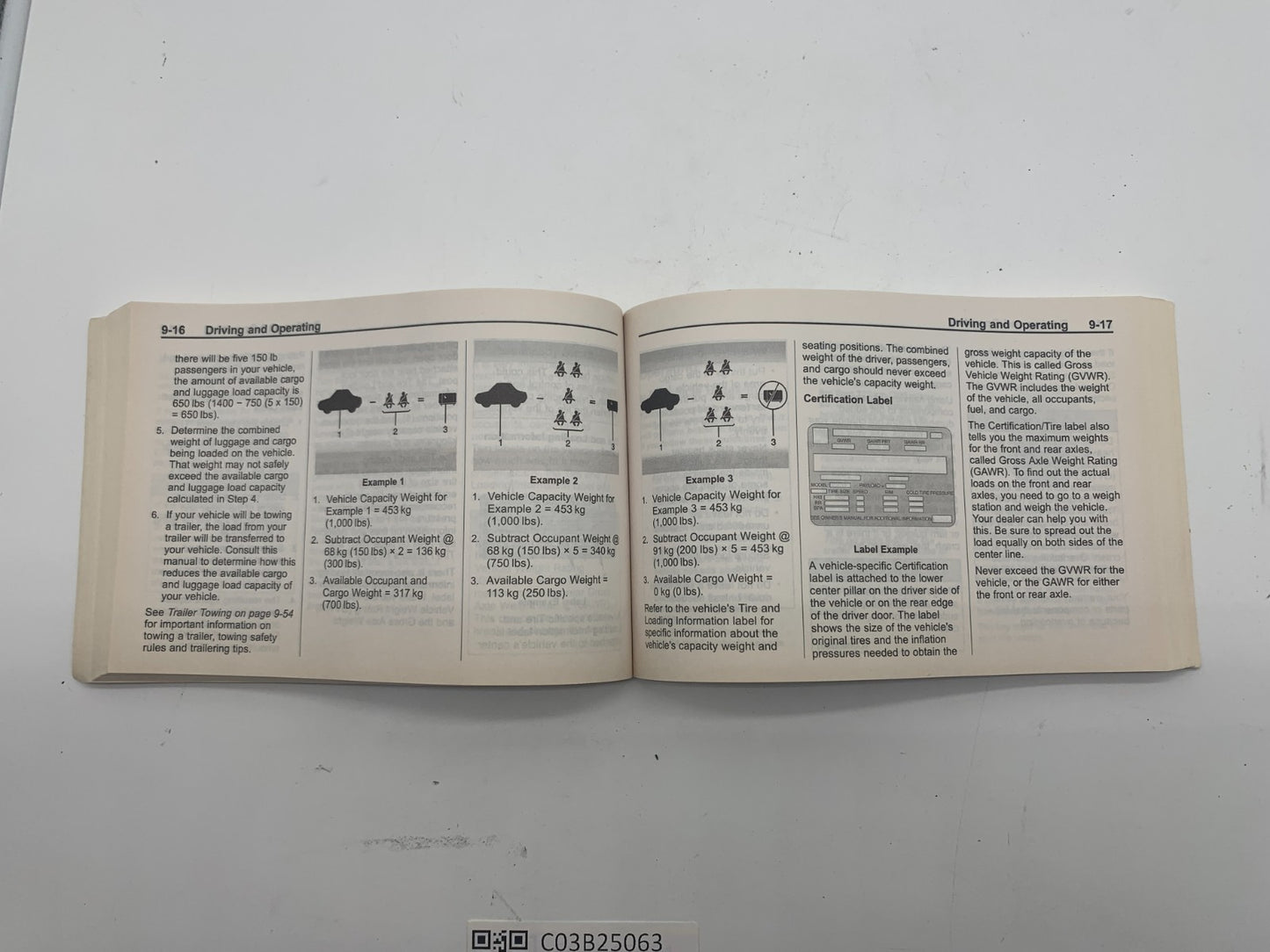 2013 Chevrolet Equinox Owners Manual OEM C03B25063