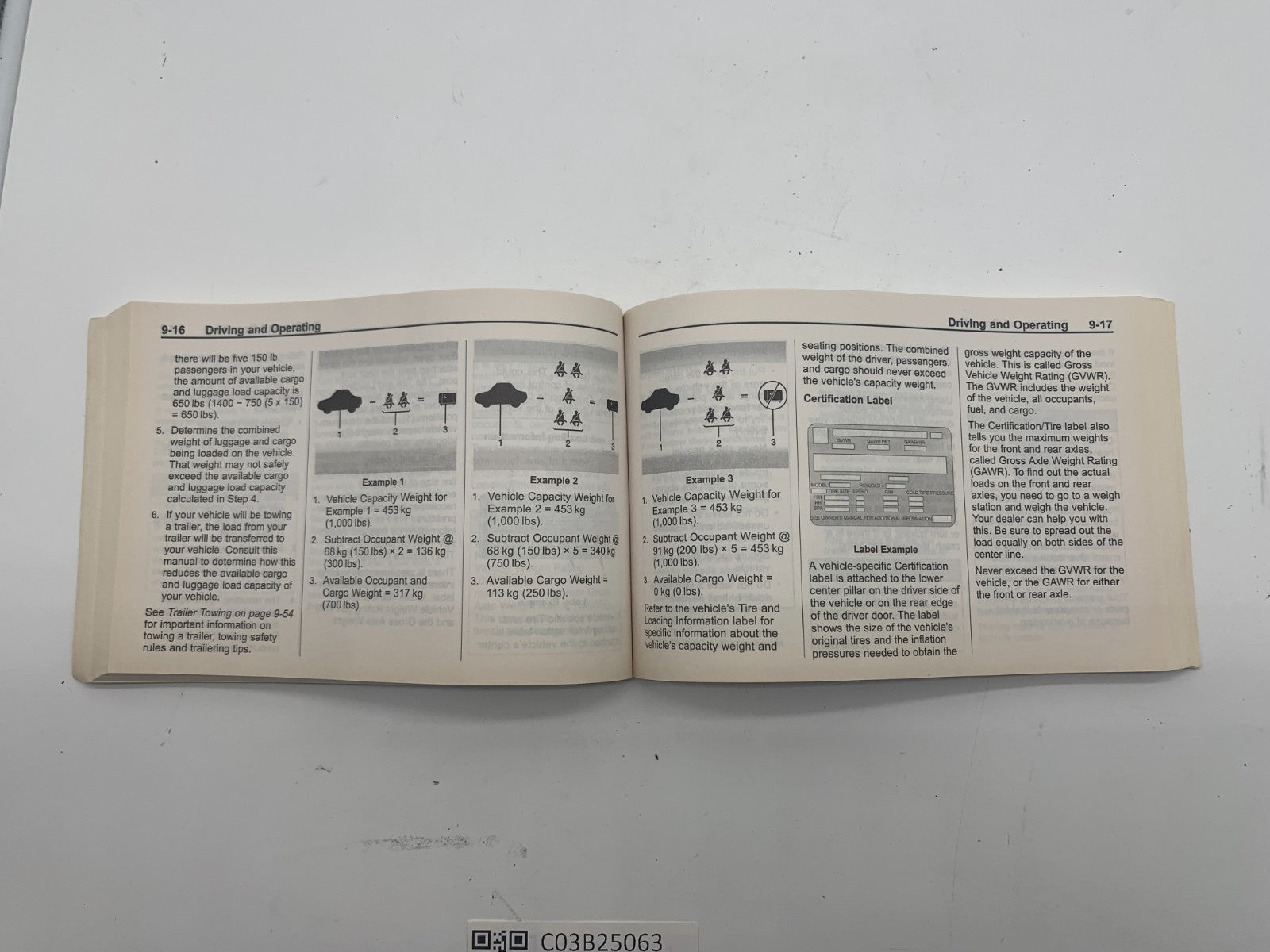 2013 Chevrolet Equinox Owners Manual OEM C03B25063