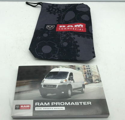 2021 Ram Promaster Owners Manual with Case OEM D03B06010