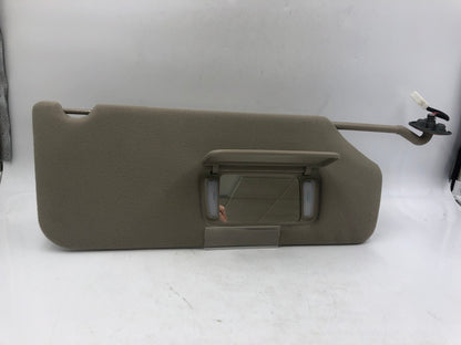 2011-2014 Toyota Sienna Passenger Sun Visor Illuminated Beige OEM A03B21052