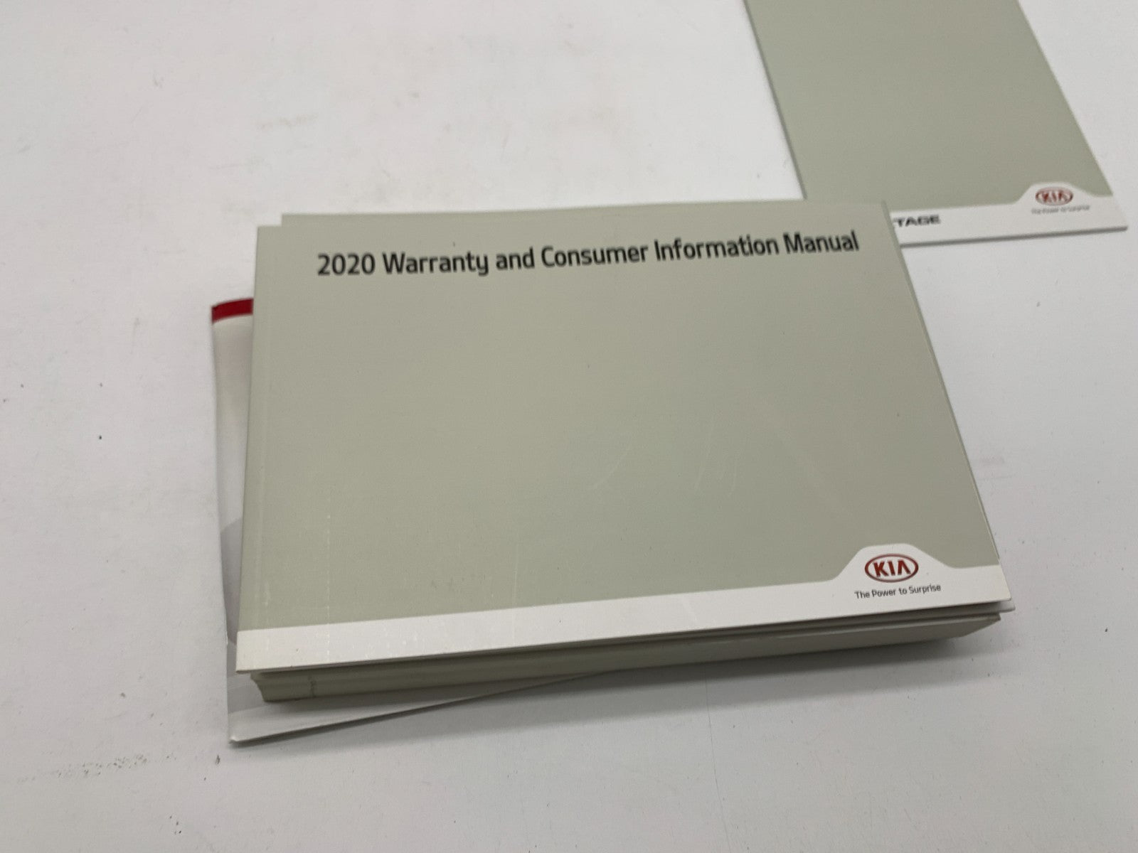 2020 Kia Sportage Owners Manual Set OEM B04B27011