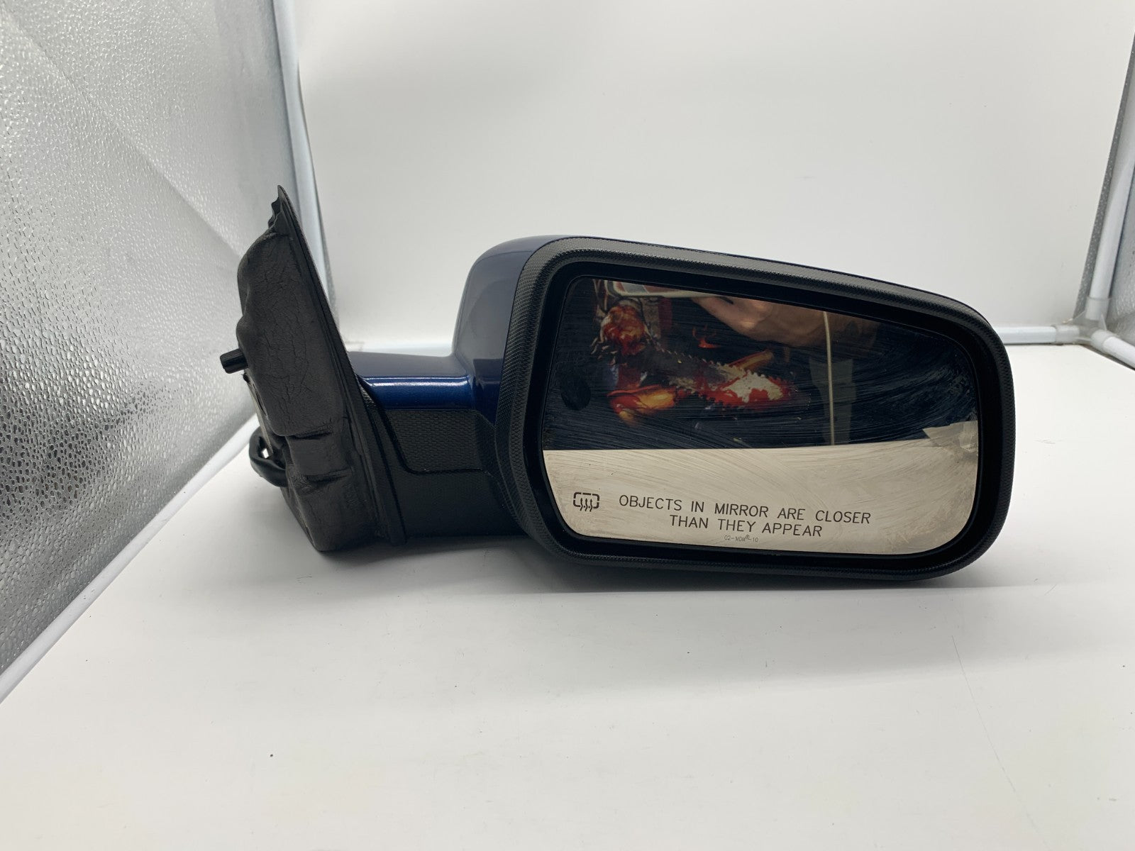 2010-2011 Chevrolet Equinox Passenger View Power Door Mirror Blue OEM D03B20088