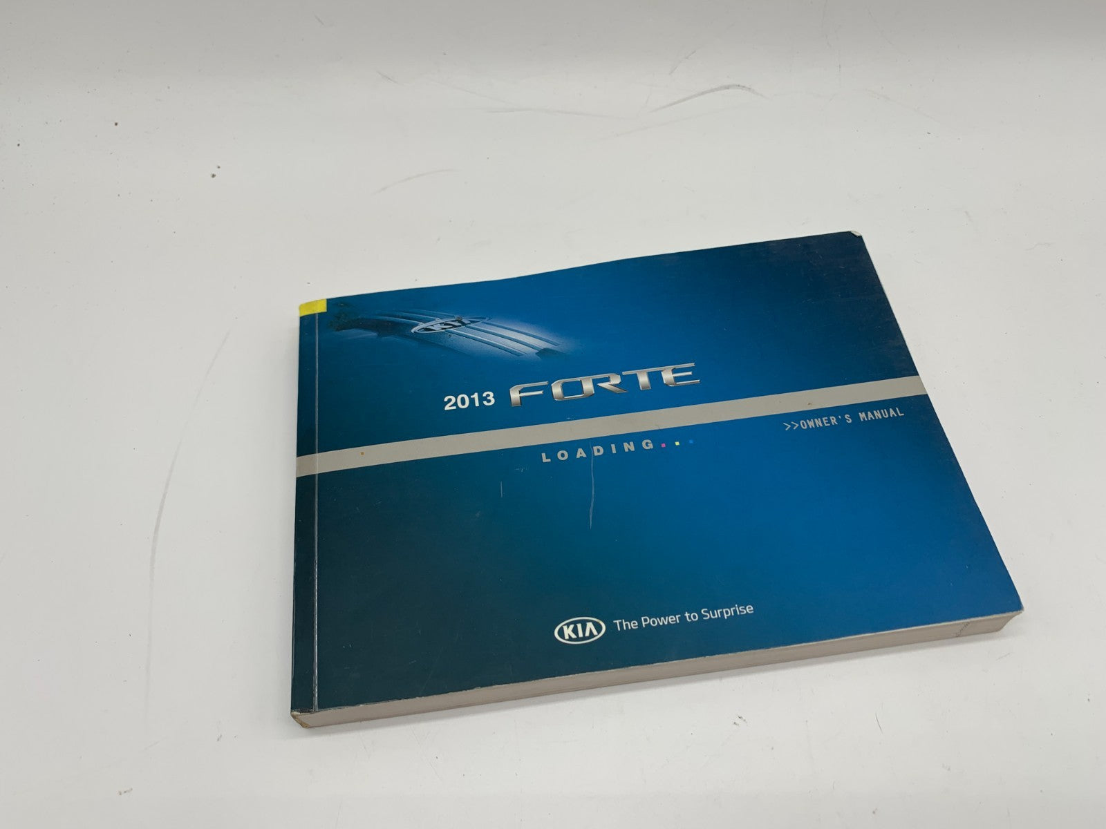 2013 Kia Forte Owners Manual Hanbook OEM B04B34031
