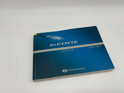 2013 Kia Forte Owners Manual Hanbook OEM B04B34031