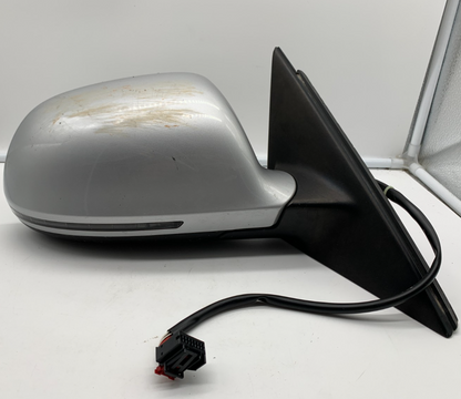 2009 Audi A4 Passenger Side View Power Door Mirror Gray OEM B04B21003