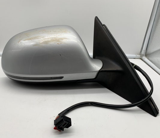 2009 Audi A4 Passenger Side View Power Door Mirror Gray OEM B04B21003