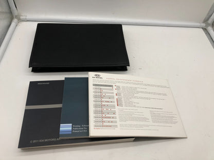 2012 Kia Optima Owners Manual Set with Case OEM R01B40014