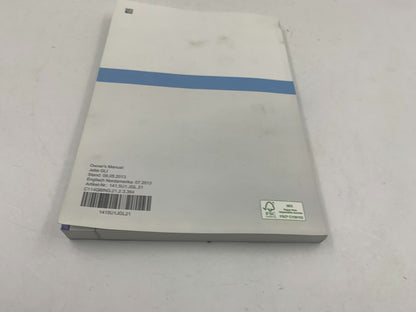 2014 Volkswagen Jetta Owners Manual Set with Case OEM C03B06051