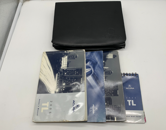 2005 Acura TL Owners Manual Set with Case OEM