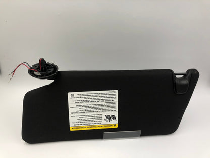 2011-2015 Ford Explorer Passenger Sunvisor Gray Illuminated OEM B04B07046