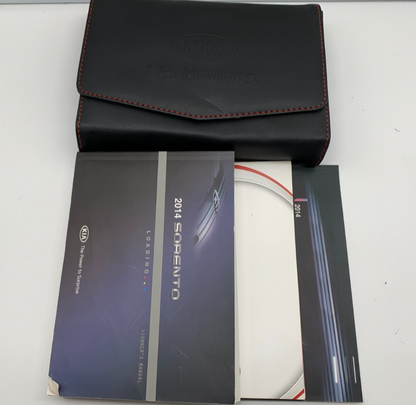 2014 Kia Sorento Owners Manual Set Includes Case OEM