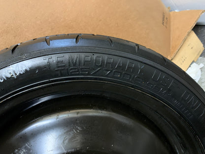 2015-2019 Nissan Sentra 16" Spare Tire Wheel Compact Donut T125/70D16 Maxxis