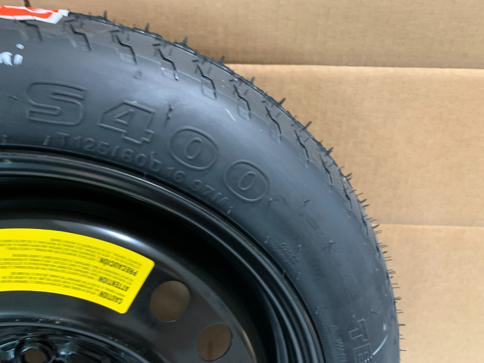2015-2020 Hyundai Sonata 16" Spare Tire Wheel Compact Donut T125/80D16 Emergency