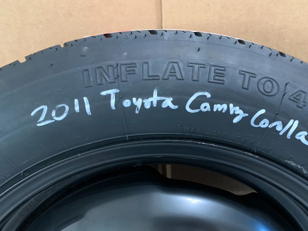 2003-2016 Toyota Corolla Camry 16" Spare Tire Compact Donut T135/80R16 OEM