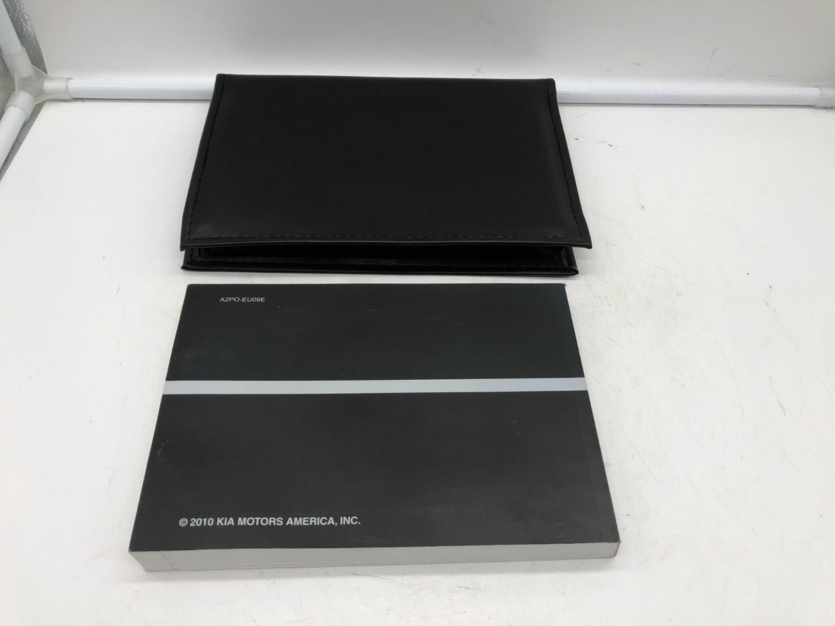 2010 Kia Sorento Owners Manual with Case OEM D02B29006