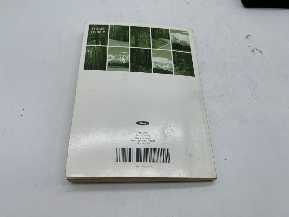 2010 Ford Escape Owners Manual Set with Case OEM R01B24011