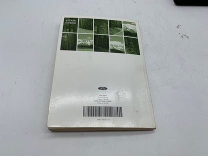 2010 Ford Escape Owners Manual Set with Case OEM R01B24011