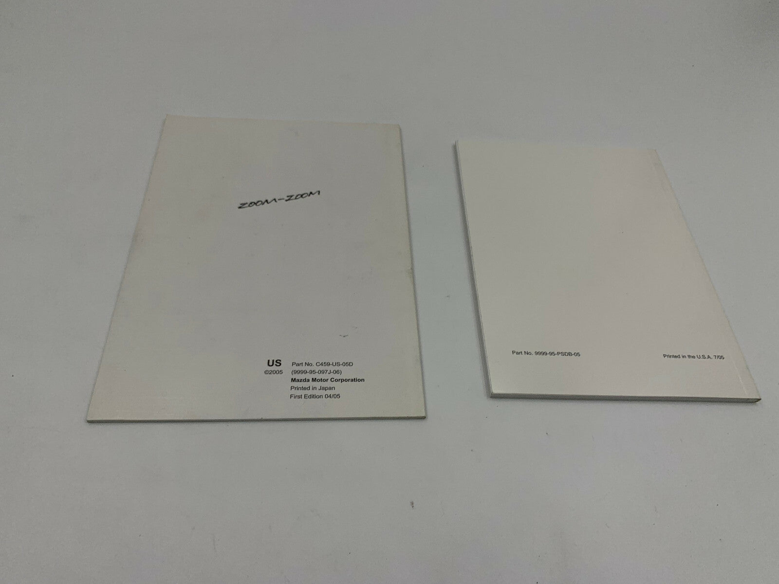 2006 Mazda 3 Owners Manual Set OEM C04B55005