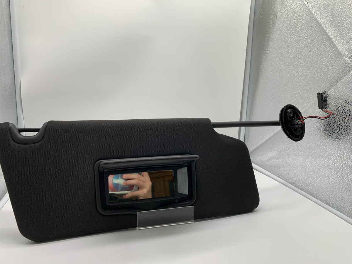 2011-2015 Ford Explorer Passenger Sun Visor Black Illuminated OEM B04B51004