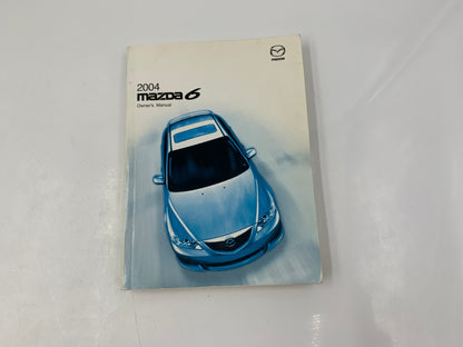 2004 Mazda 6 Owners Manual with Case OEM B03B56023