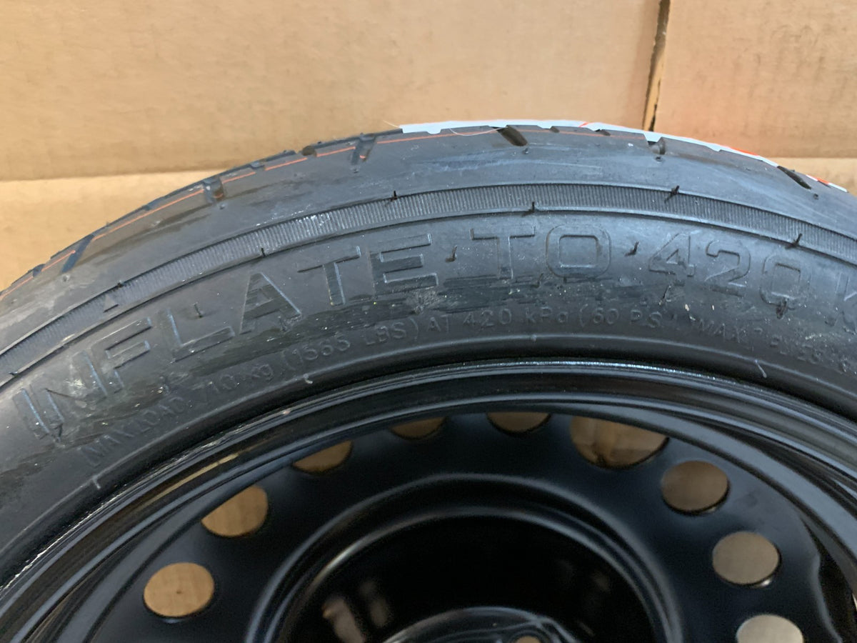2013-2023 Chevrolet Trax 16" Spare Tire Wheel Compact Donut T125/70D16