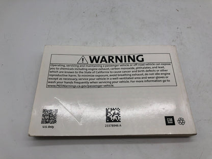 2018 Chevrolet Malibu Owners Manual OEM B02B48004