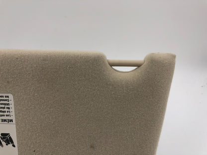 2008-2009 Ford Taurus Passenger Sun Visor Sunvisor Tan Illuminated OEM E01B18033