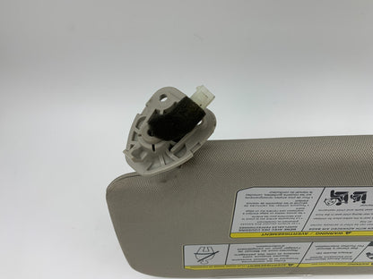 2018-2020 Nissan Rogue Passenger Sun Visor Gray Illuminated OEM B01B10001