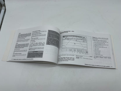 2004 Nissan Maxima Owners Manual OEM C03B56015
