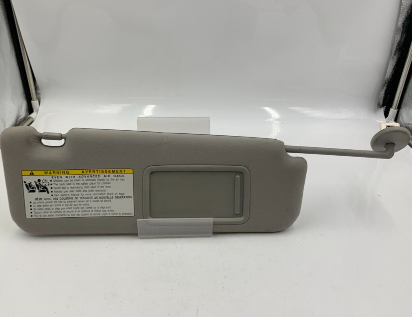 2007-2009 Lexus ES350 Passenger Sun Visor Gray Illuminated OEM B04B44026