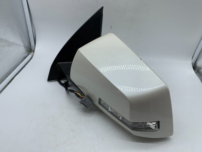2009-2014 Chevrolet Traverse Driver Power Door Mirror White OEM B03B28005
