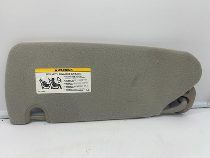 2004-2009 Dodge Durango Passenger Sun Visor Beige OEM A01B52099