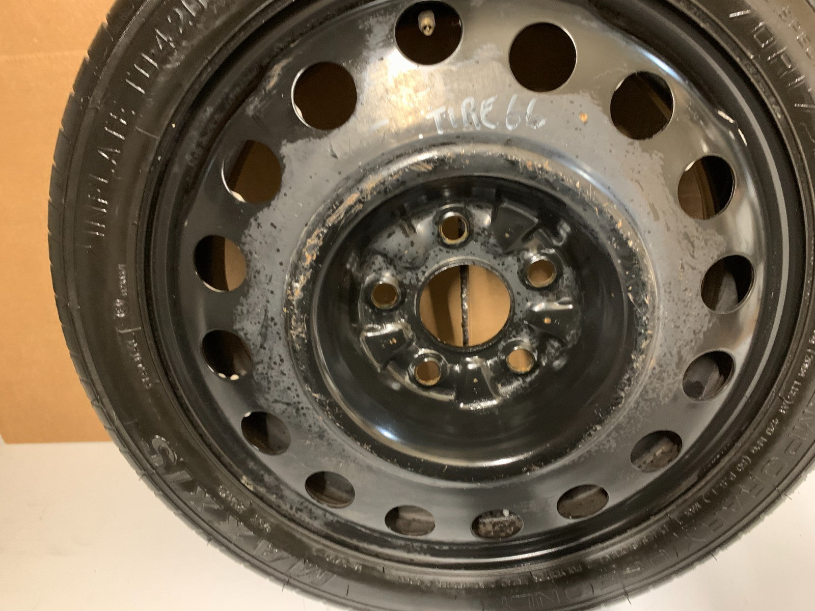 2007-2014 Ford Edge Spare Tire 17" Wheel Compact Donut T145/70R17