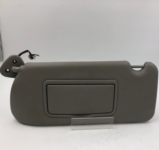 2003-2007 Cadillac CTS Driver Sun Visor Gray Illuminated OEM C01B19019
