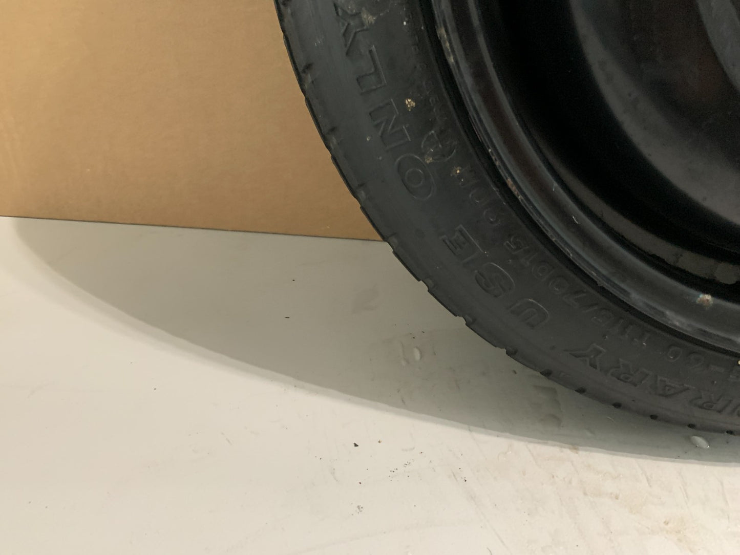 2010-2013 Mazda 3 Mazda3 15" Spare Tire Compact Donut T115/70D15 Emergency Spare