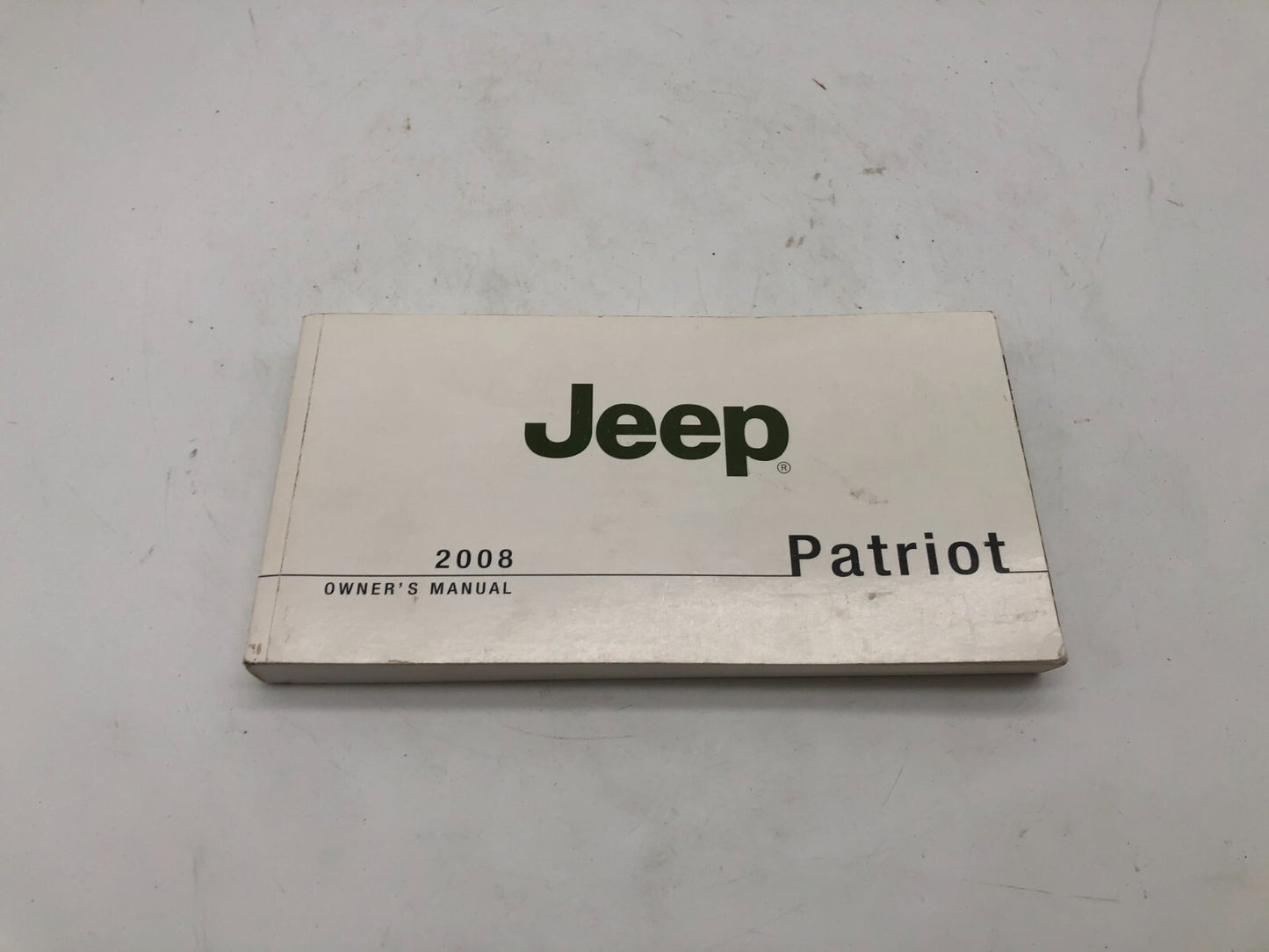 2008 Jeep Patriot Owners Manual OEM A03B03003