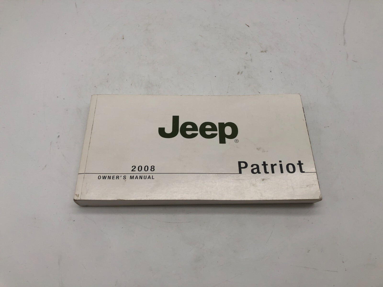 2008 Jeep Patriot Owners Manual OEM A03B03003
