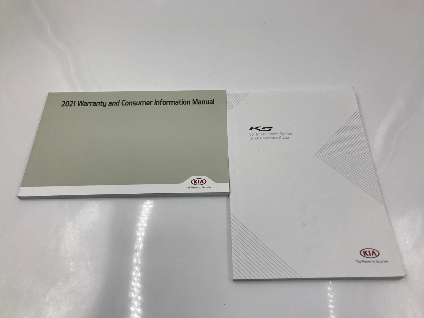 2021 Kia K5 Owners Manual Set with Case OEM A04B06036