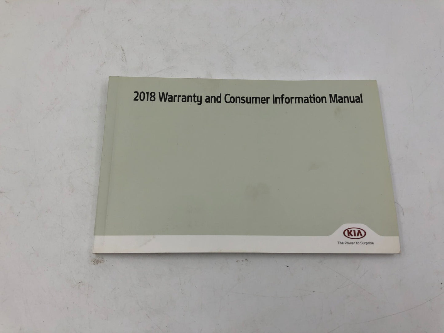 2018 Kia Optima Owners Manual Set with Case OEM A04B05008