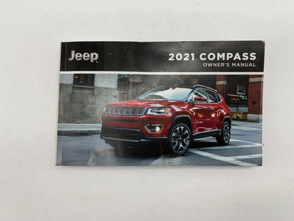 2021 Jeep Compass Owners Manual User Guide Set OEM D01B66013