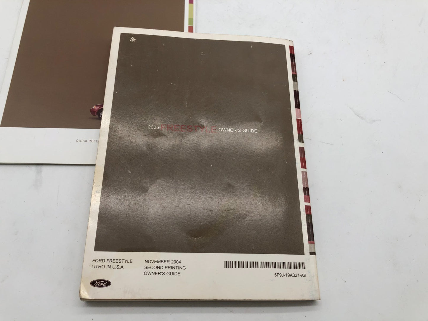 2005 Ford Freestyle Owners Manual Set with Case OEM B04B22036