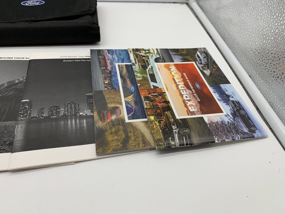 2018 Ford Expedition Owners Manual Set with Case OEM R01B09020