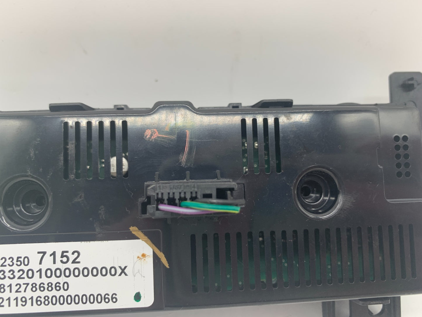 2018-2020 Chevrolet Traverse Rear Climate Control AC Heater OEM A01B31021