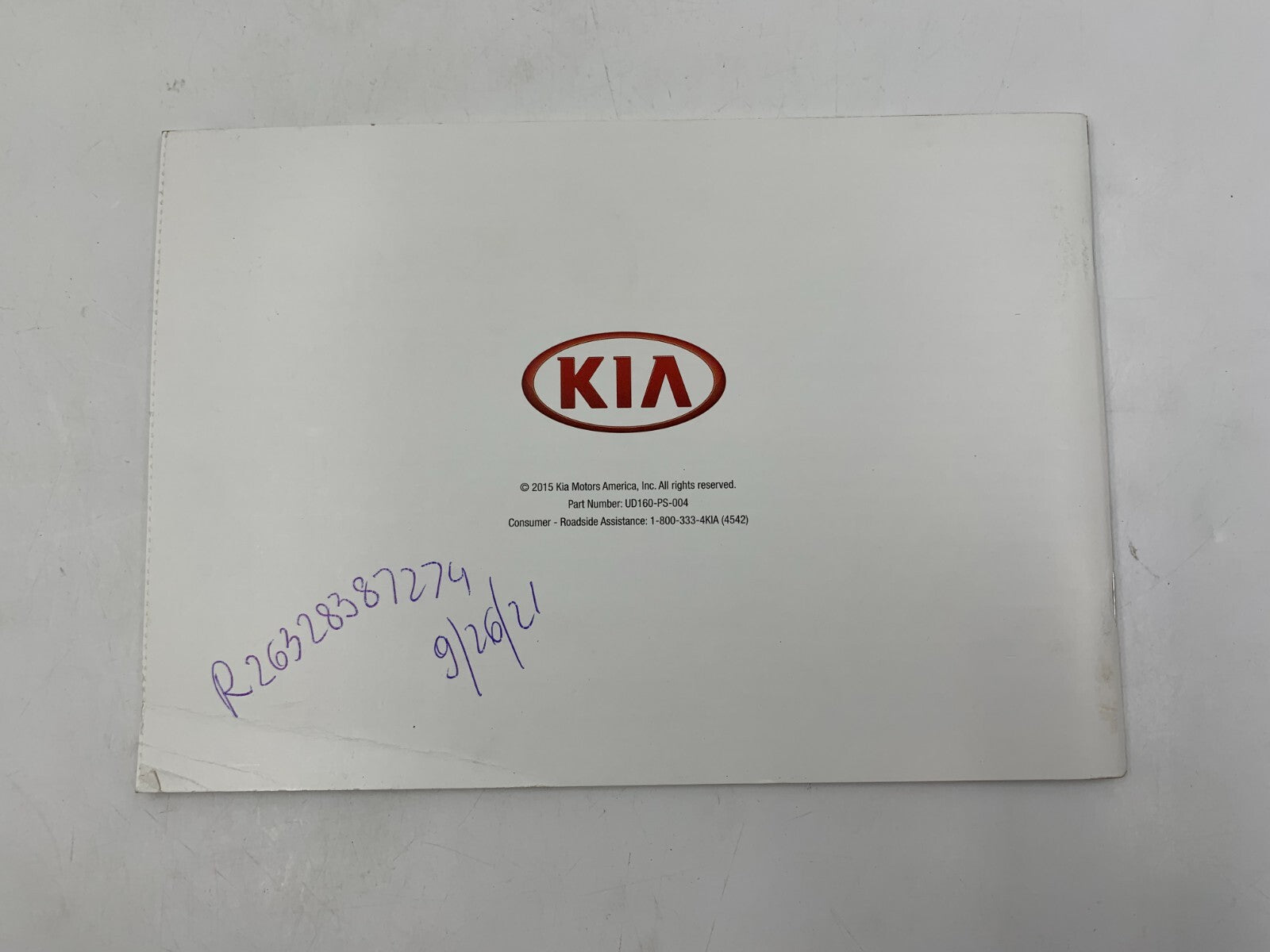 2016 Kia Forte Owners Manual Set OEM D04B12038